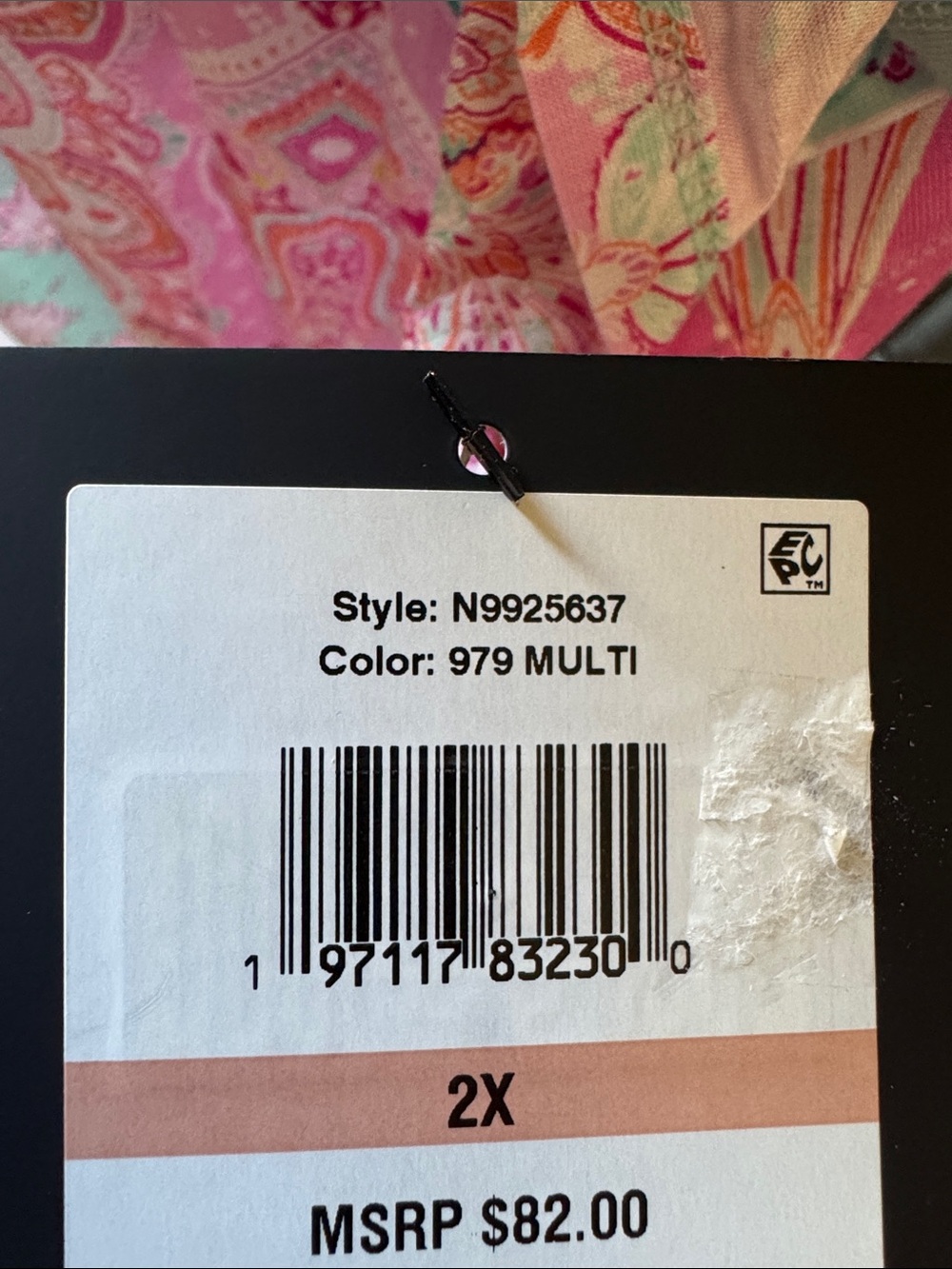 Ellen Tracy MooMoo, Nightgown, Maxi Dress Beach Coverup. size 2X - Picture 7 of 7